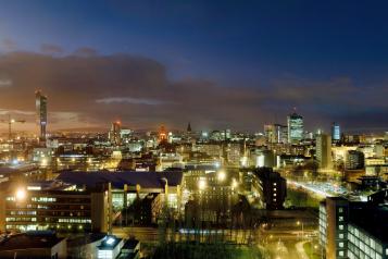 Manchester skyline