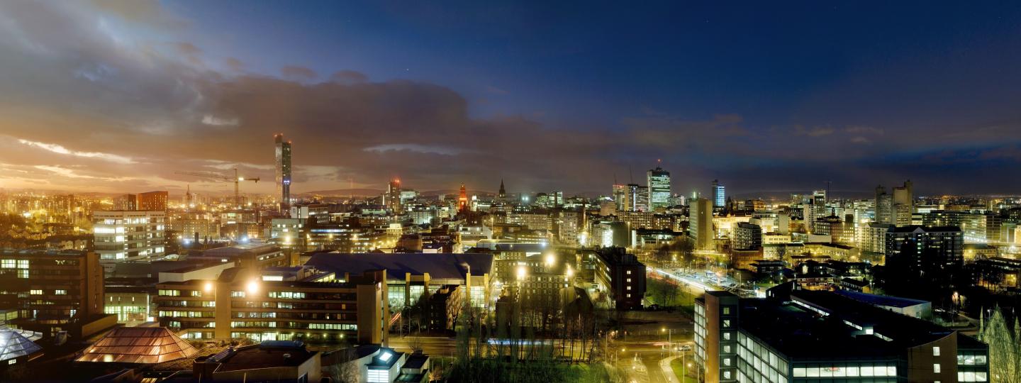 Manchester skyline